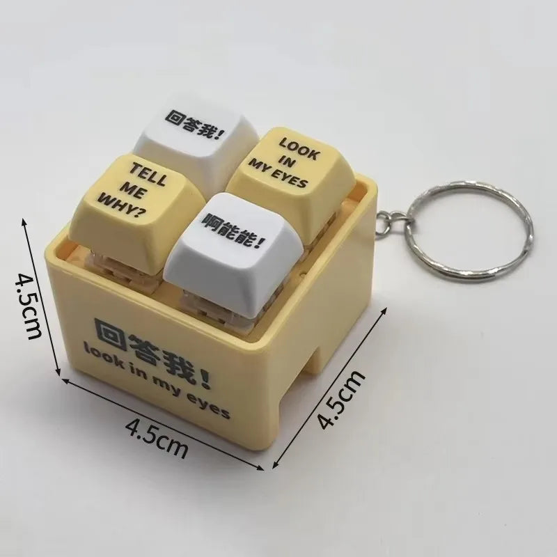 Boeing 737 Airbus EGPWS Warning Sound Simulator Pilot Keychain Home Decor Craft Wind Chimes Hanging Decoration